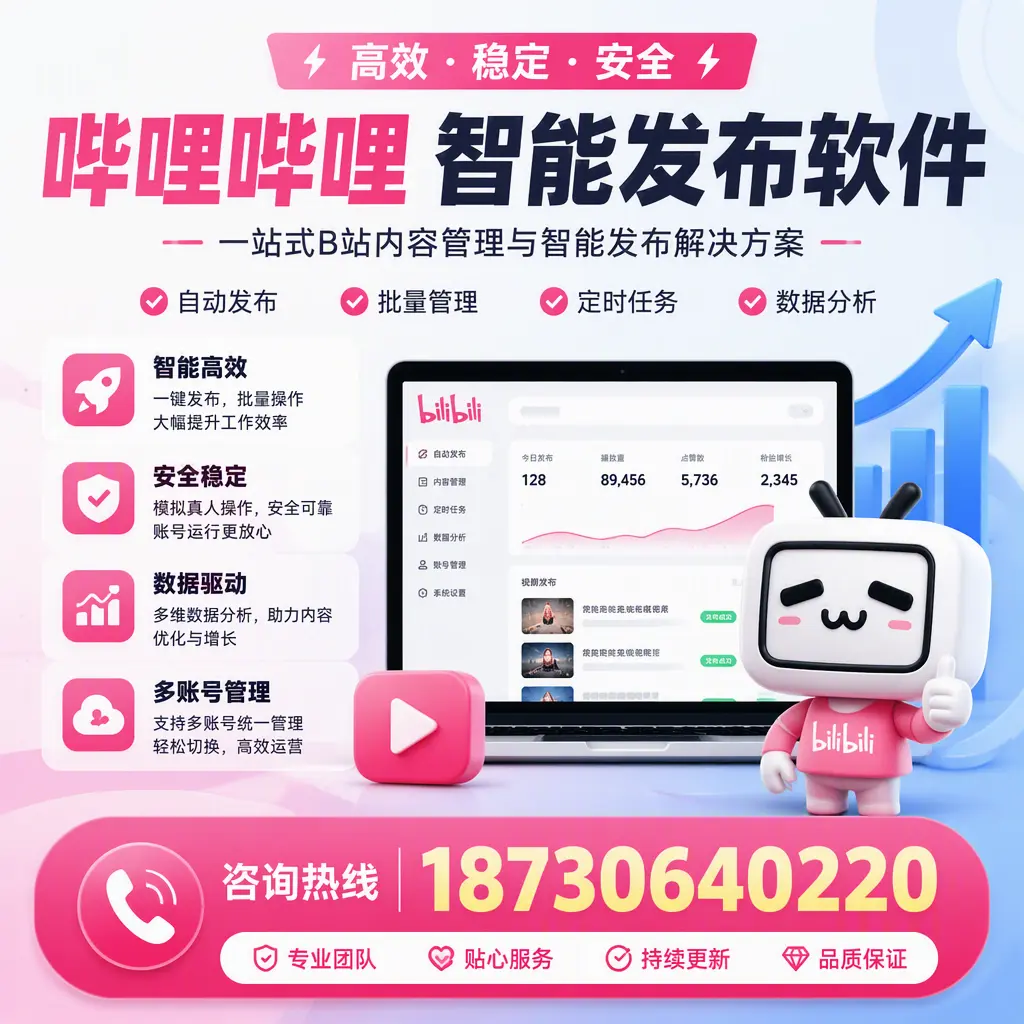 哔哩哔哩智能发布软件适用场景分析：在 毕节 的最佳实践